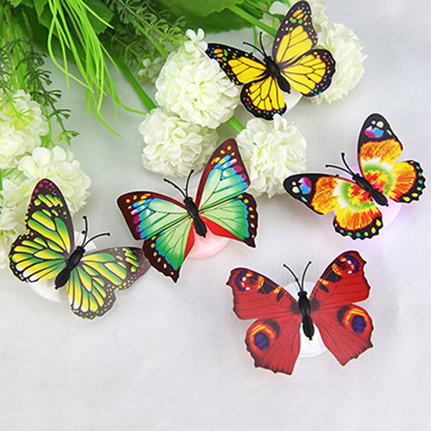 6278 The Butterfly 3D Night Lamp Comes with 3D Illusion Design Suitable for Drawing Room, Lobby. DeoDap 6278 The Butterfly 3D Night Lamp Comes with 3D Illusion Design Suitable for Drawing Room, Lobby. DeoDap